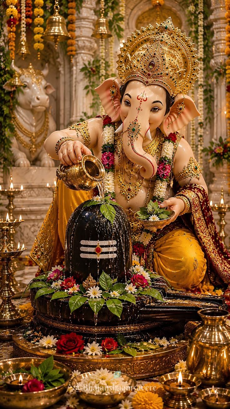 आवड गणपती बाप्पा artwork