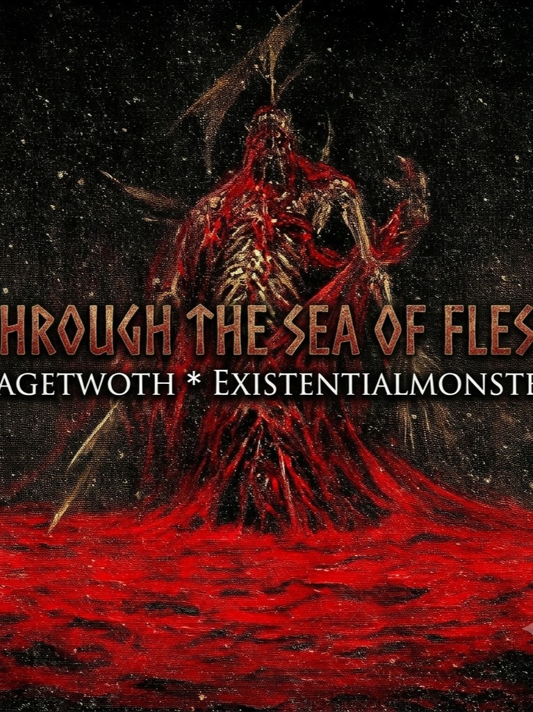 「Through the Sea of Flesh [COVER]」 artwork