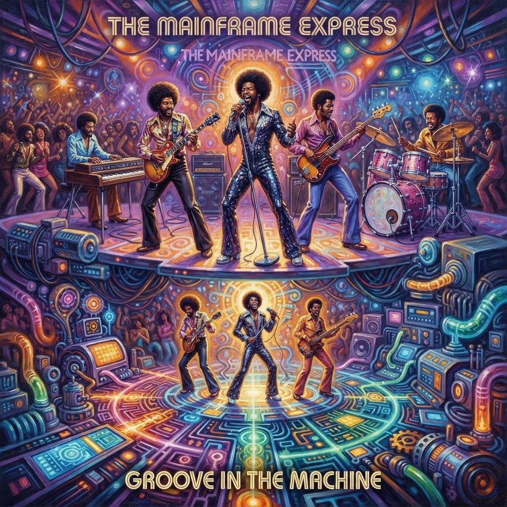 Groove in the machine