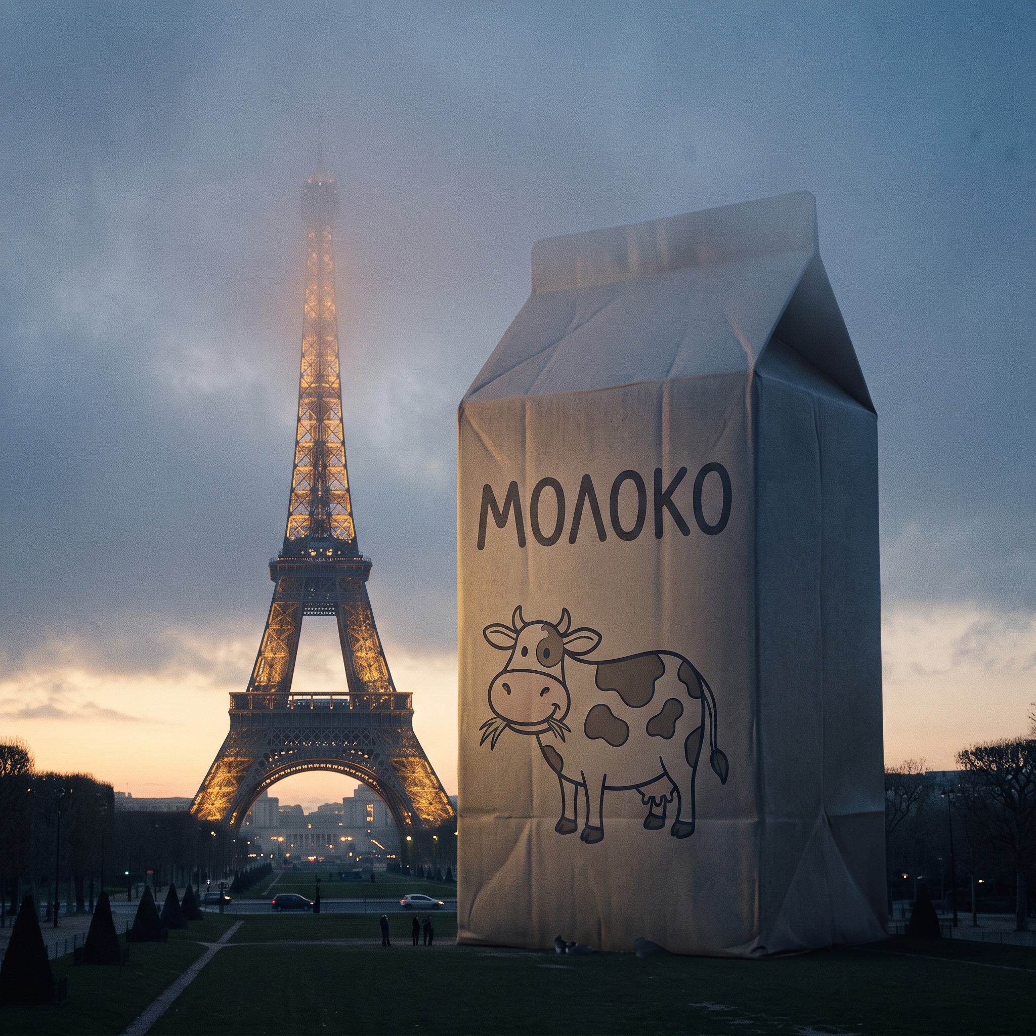 На молоко artwork