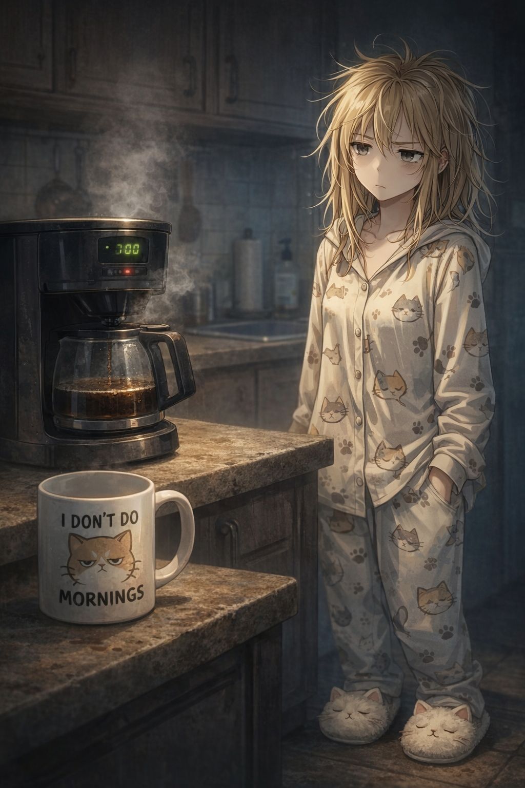 ☕😴 NO COFFEE NO ME(Extended Remix) artwork