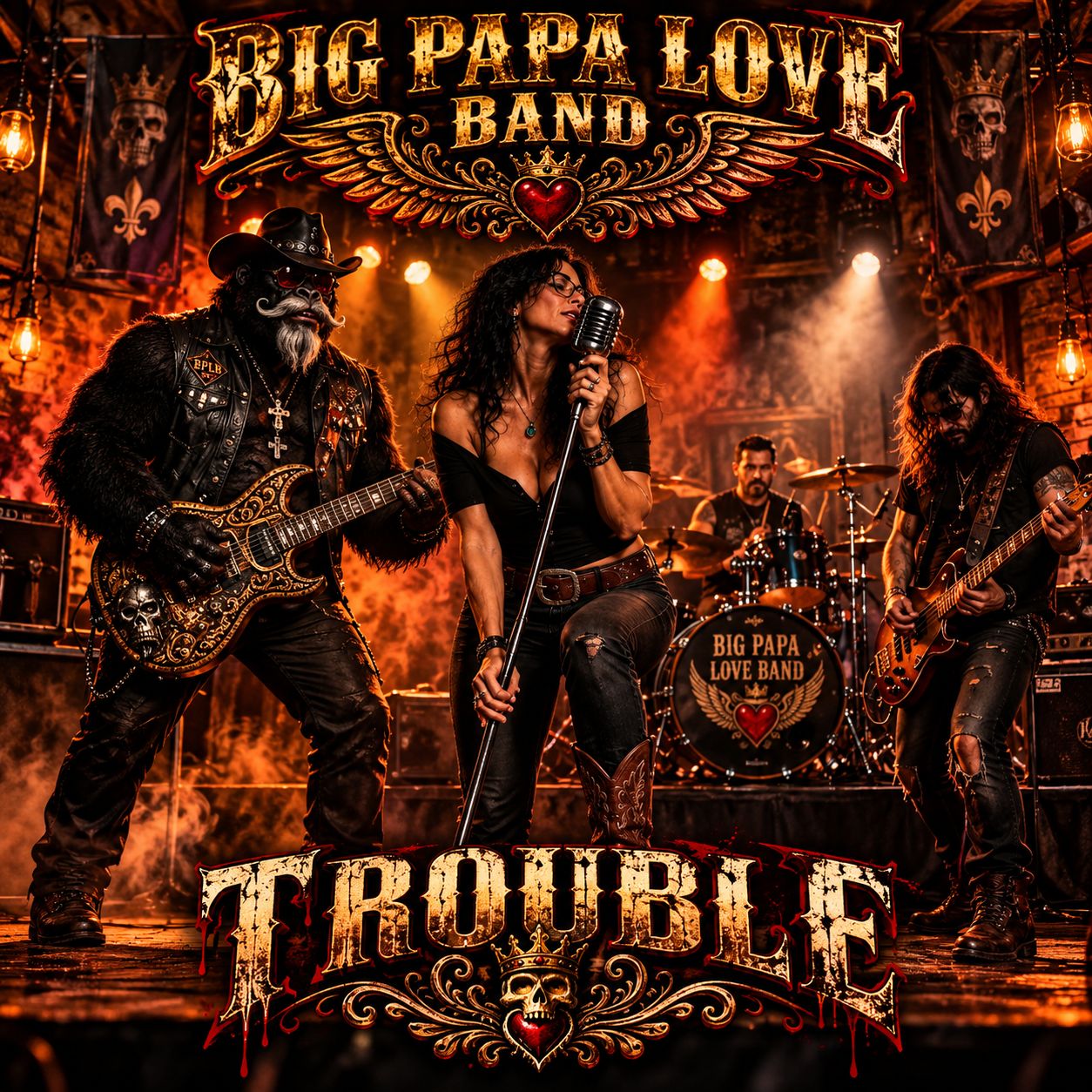 Trouble artwork