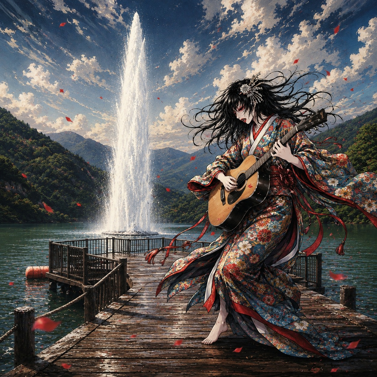 [PJ]夜の底から D　The Nameless Flower🥀(DBGB)風 artwork