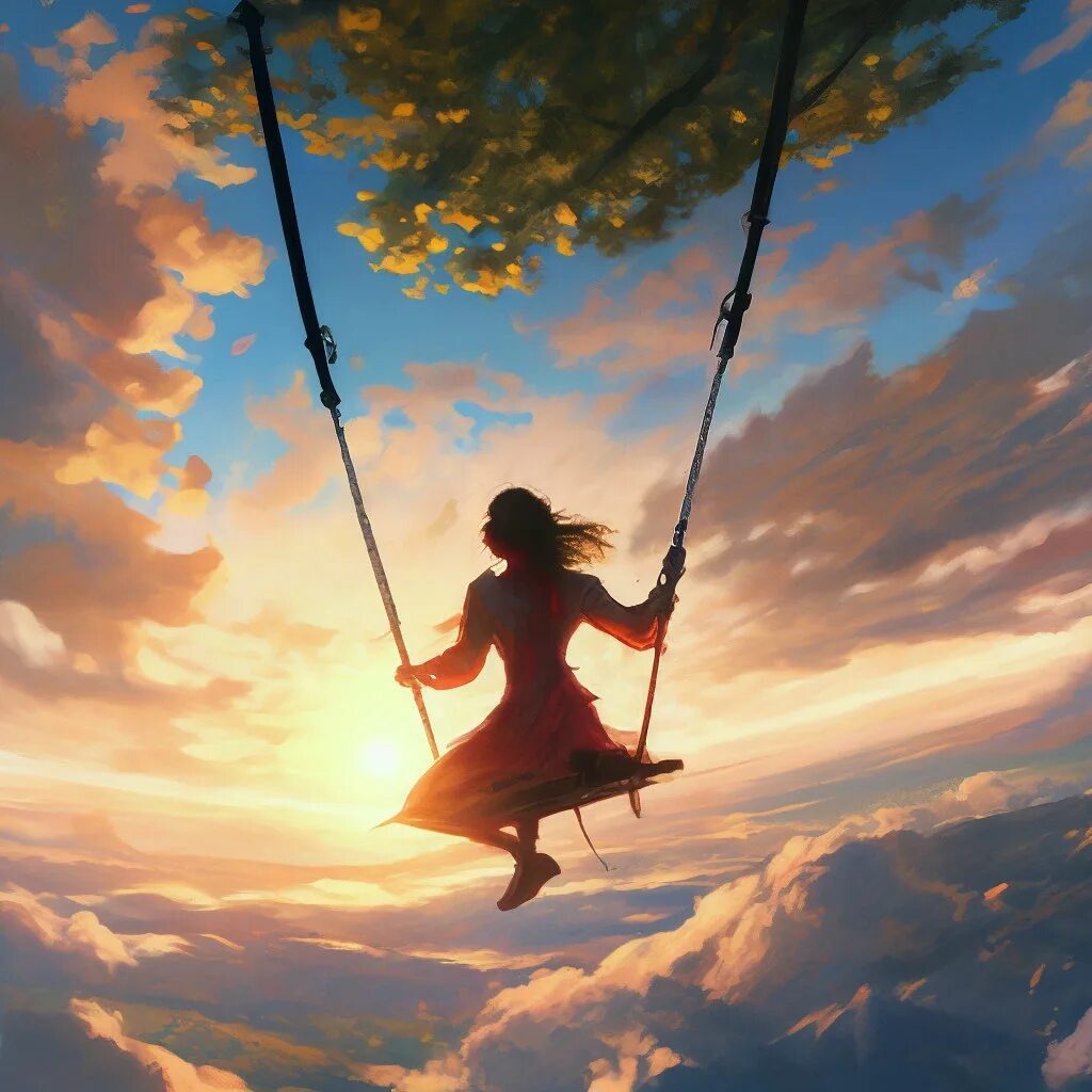 Качели artwork