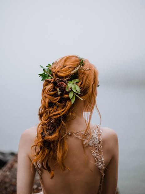 Flowers In her Hair artwork