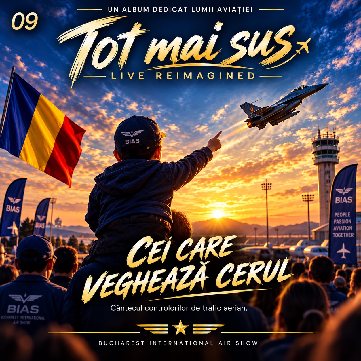 CD 09 CEI CARE VEGHEAZĂ CERUL - CINEMATIC PRECISION ROCK artwork