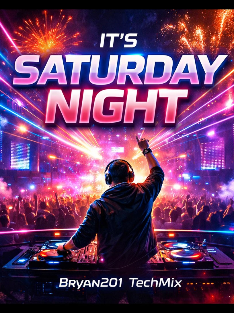 It's Saturday night (TechMix) artwork