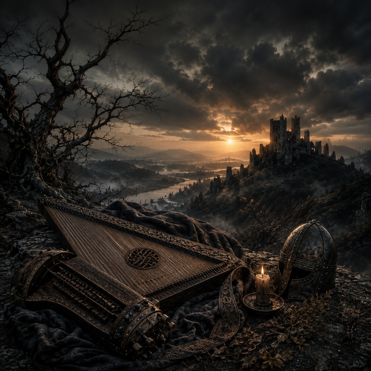 Dunkle Asche artwork