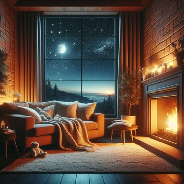 Image for Cozy Room at Sunset