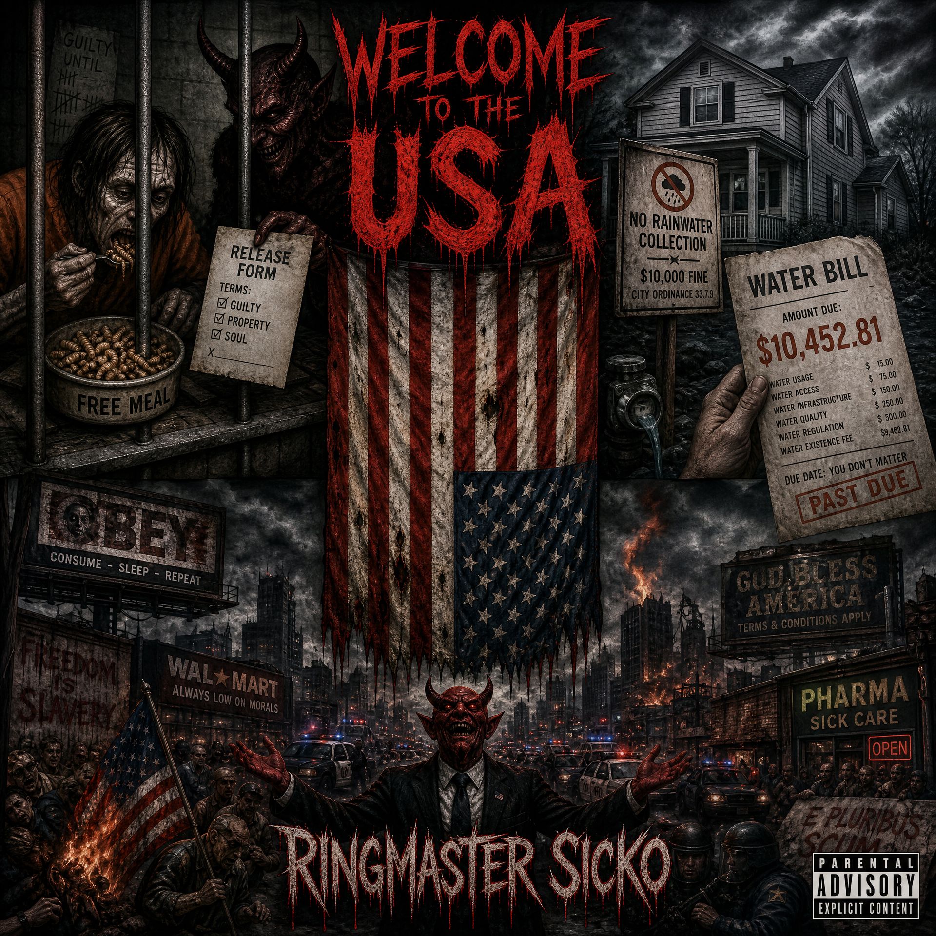Welcome to the USA artwork