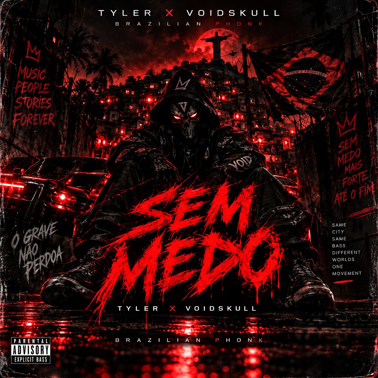 SEM MEDO // TYLER × VOIDSKULL — VOID MONTAGEM artwork