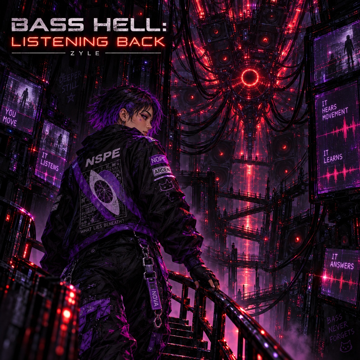 Bass Hell: Listening Back artwork