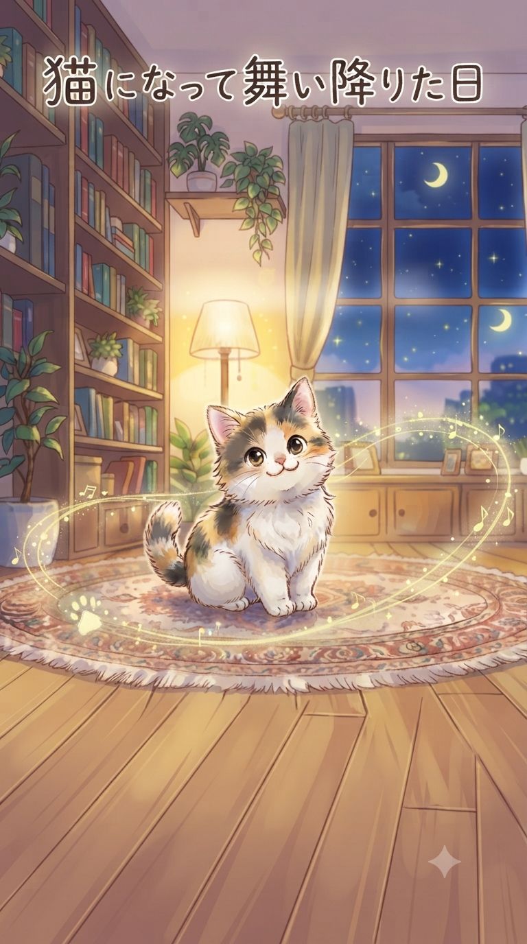 猫になって舞い降りた日 artwork