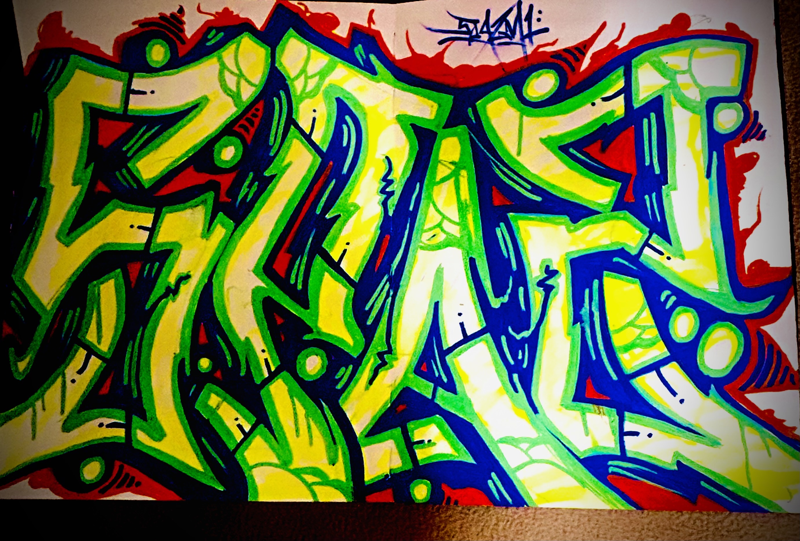 spazzn out!! artwork