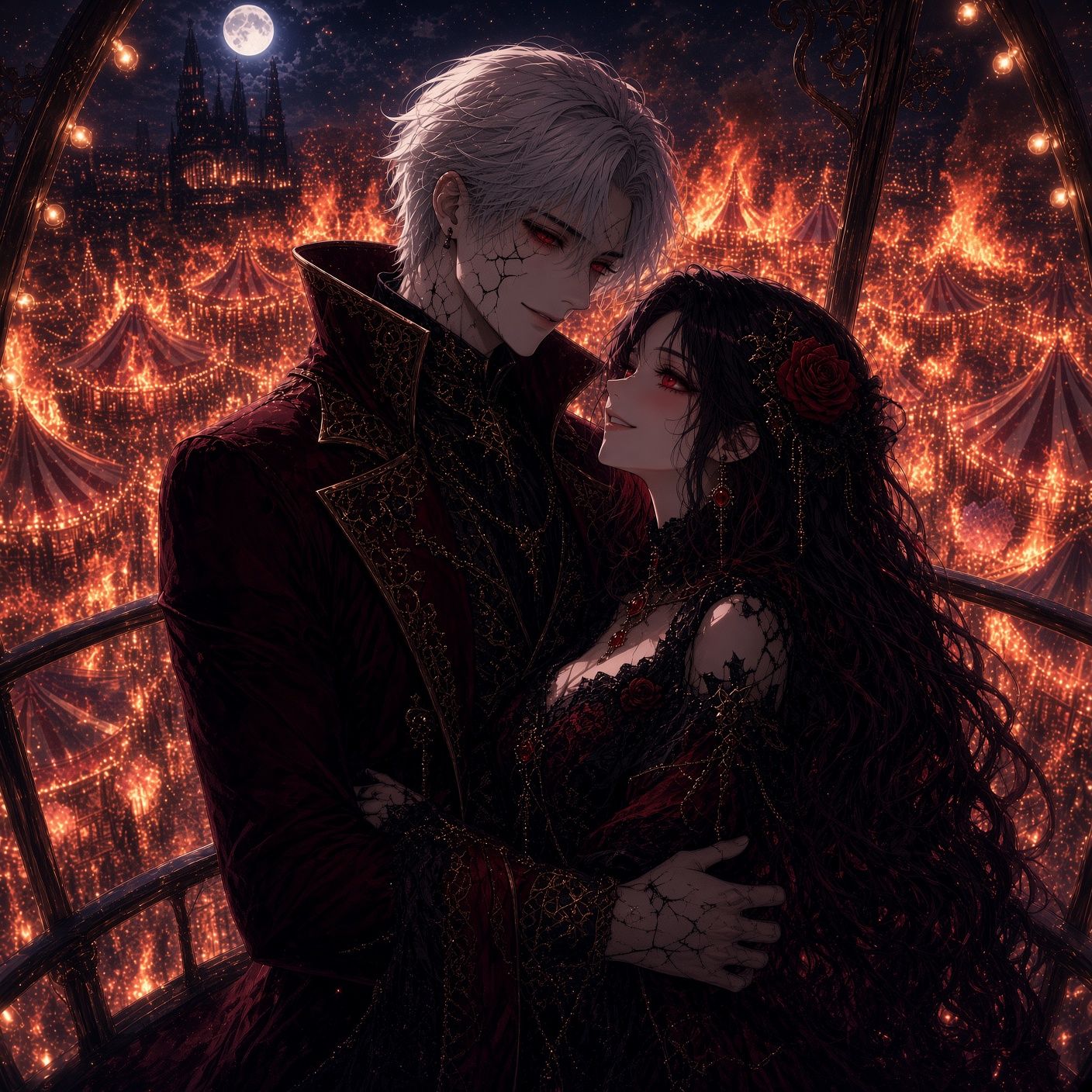 Ferris Wheel At Midnight artwork