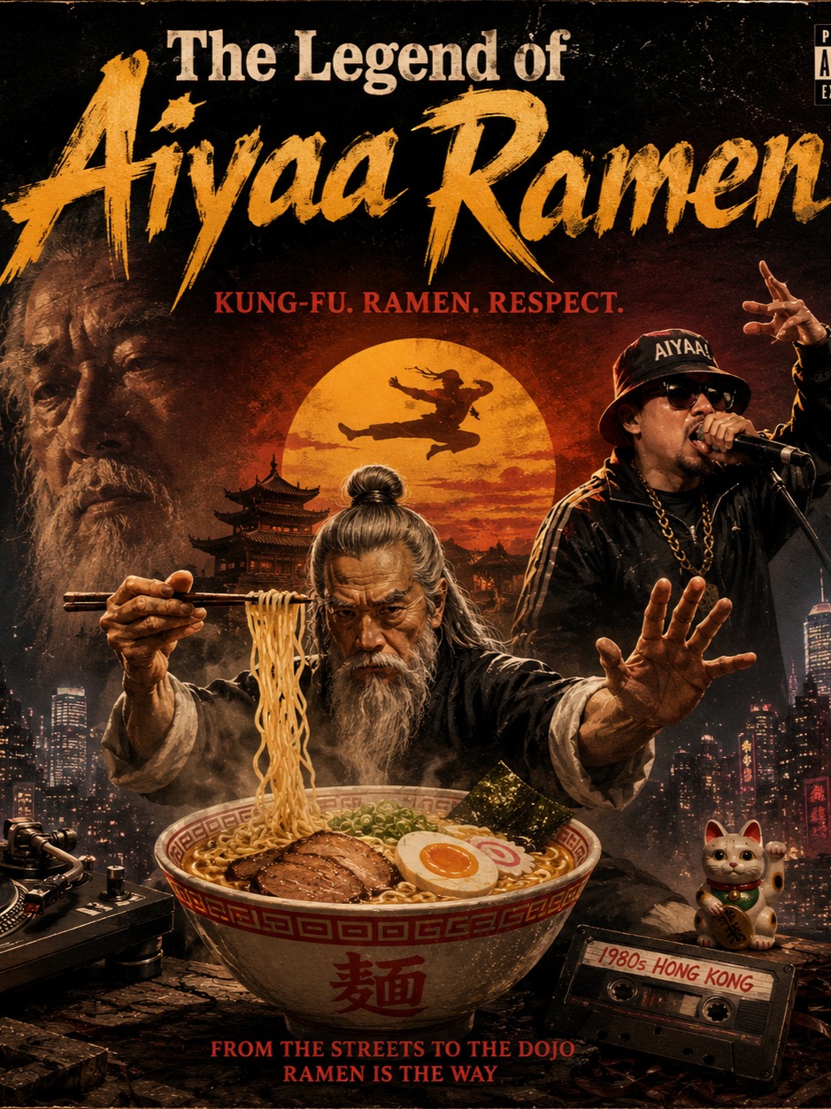 The Legend of Aiyaa Ramen artwork
