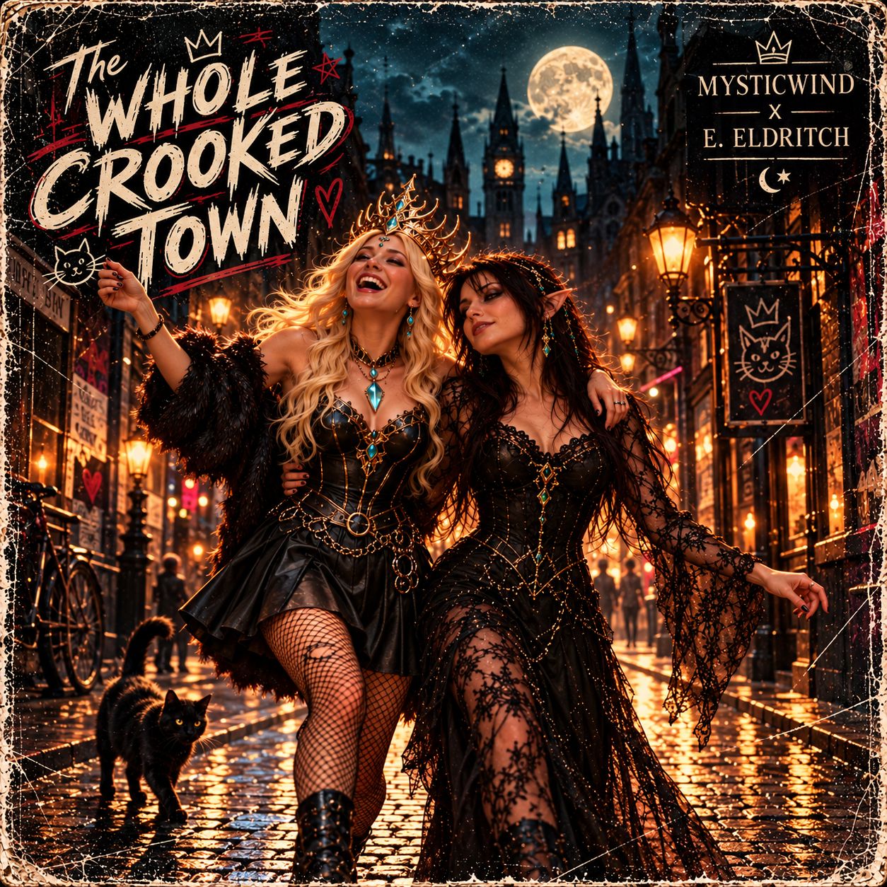 The whole Crooked Town ♡ artwork