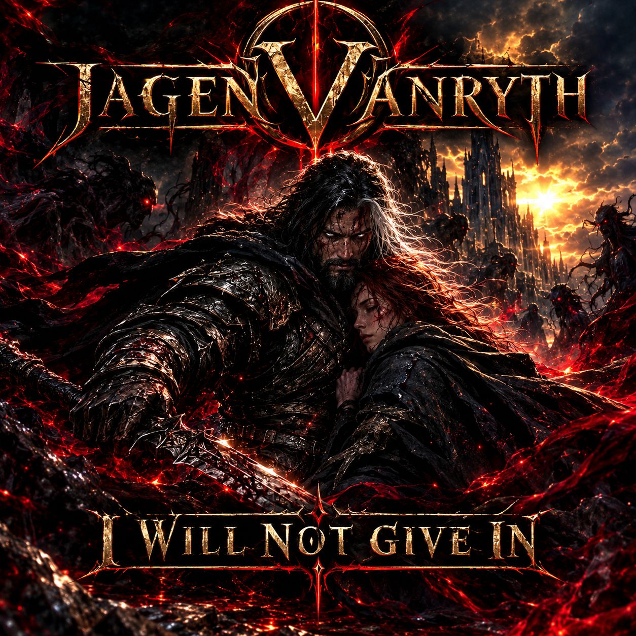 I will not give in artwork