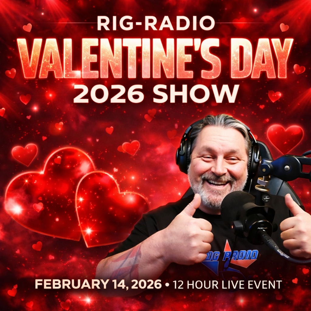 Image for Rig Radio Valentines 12hr LIVE Show 2026