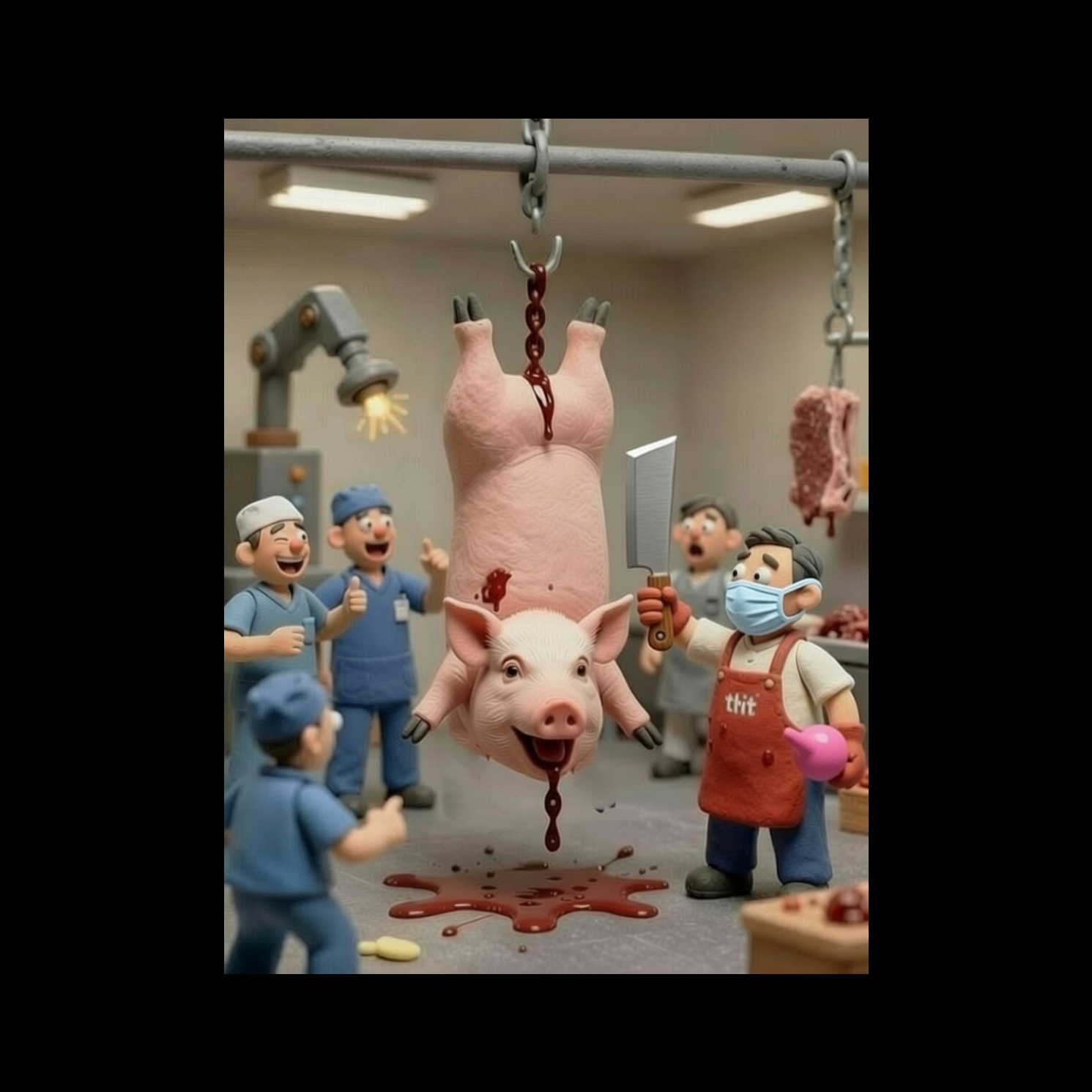 Finition rosette 😂🤣😂🤣🐷🐷🐷🐽🐖 artwork