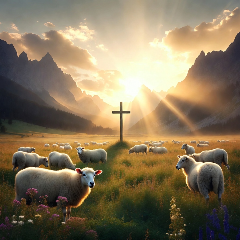Image for ♱ God's Sky 🐑🌿