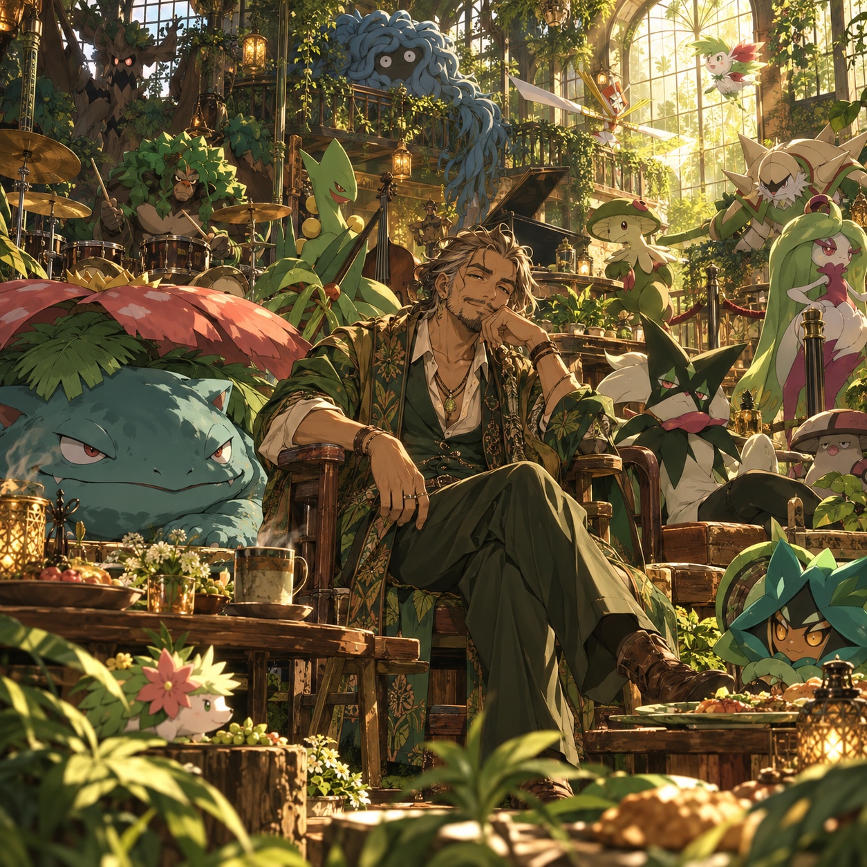 Gym Leader (Grass) artwork
