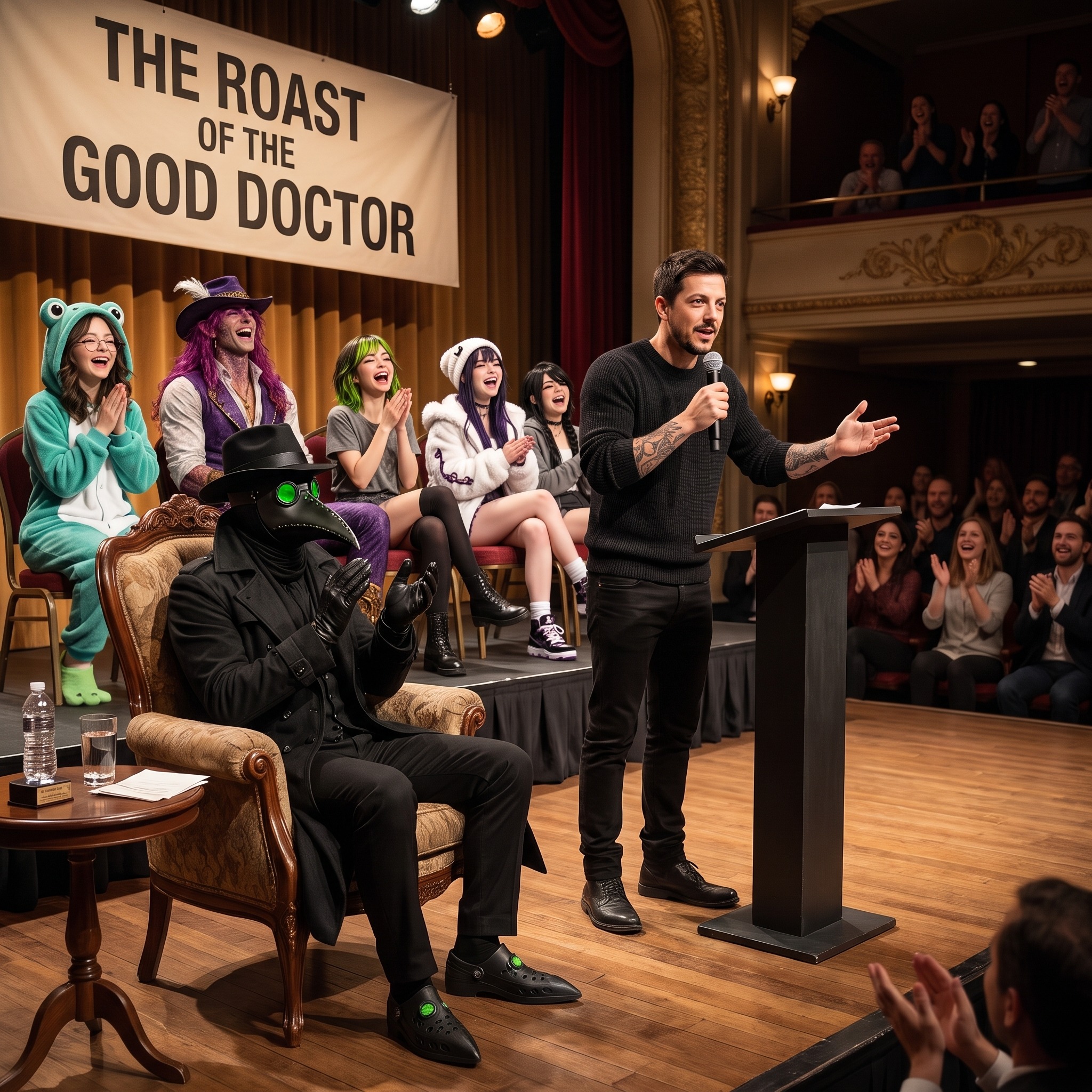 The Roast of the Good Doctor artwork