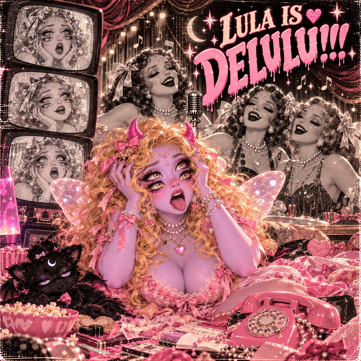 LULA IS DELULU!!! 📺🎀 artwork