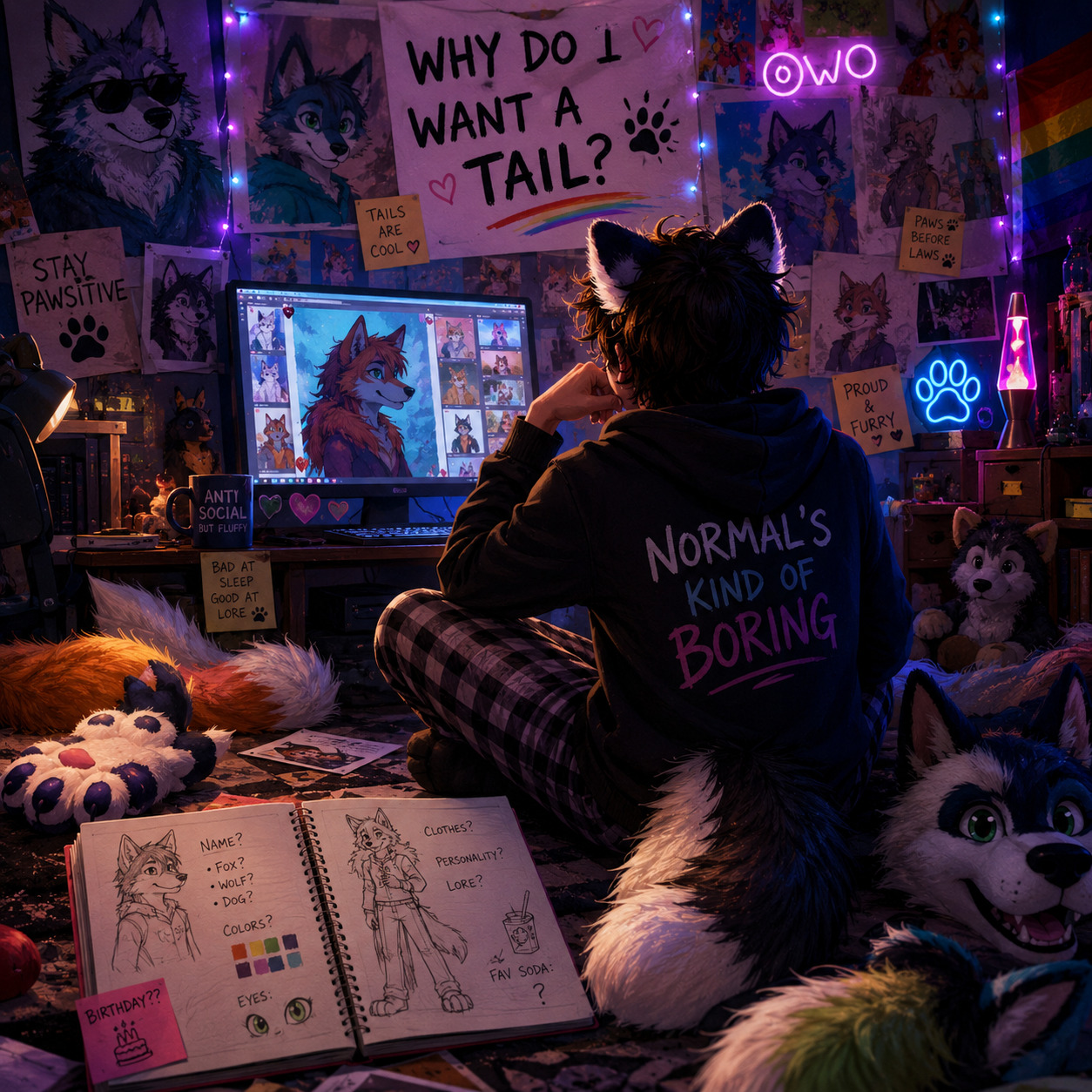 Why Do I Want a Tail? artwork