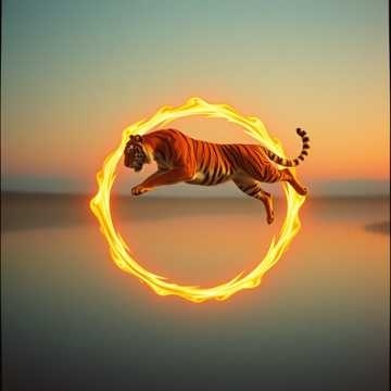 Image for Leaping through fire
