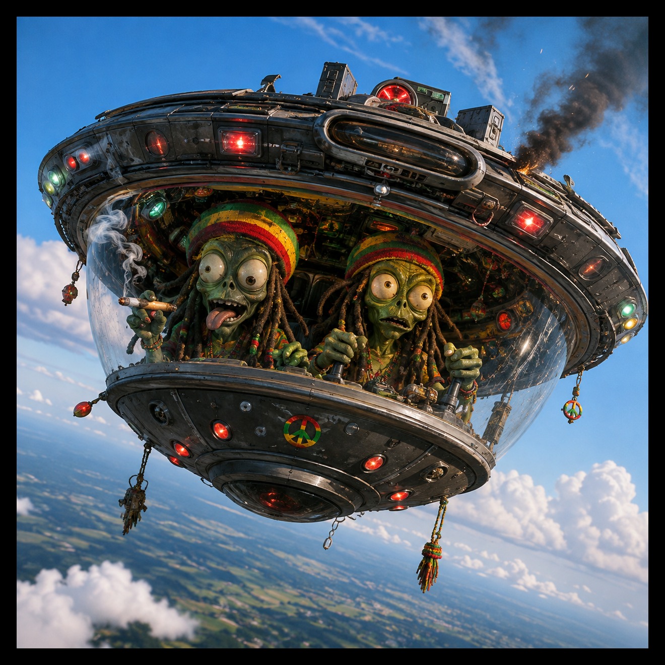 ECHO AI Ufo Groove Remix artwork