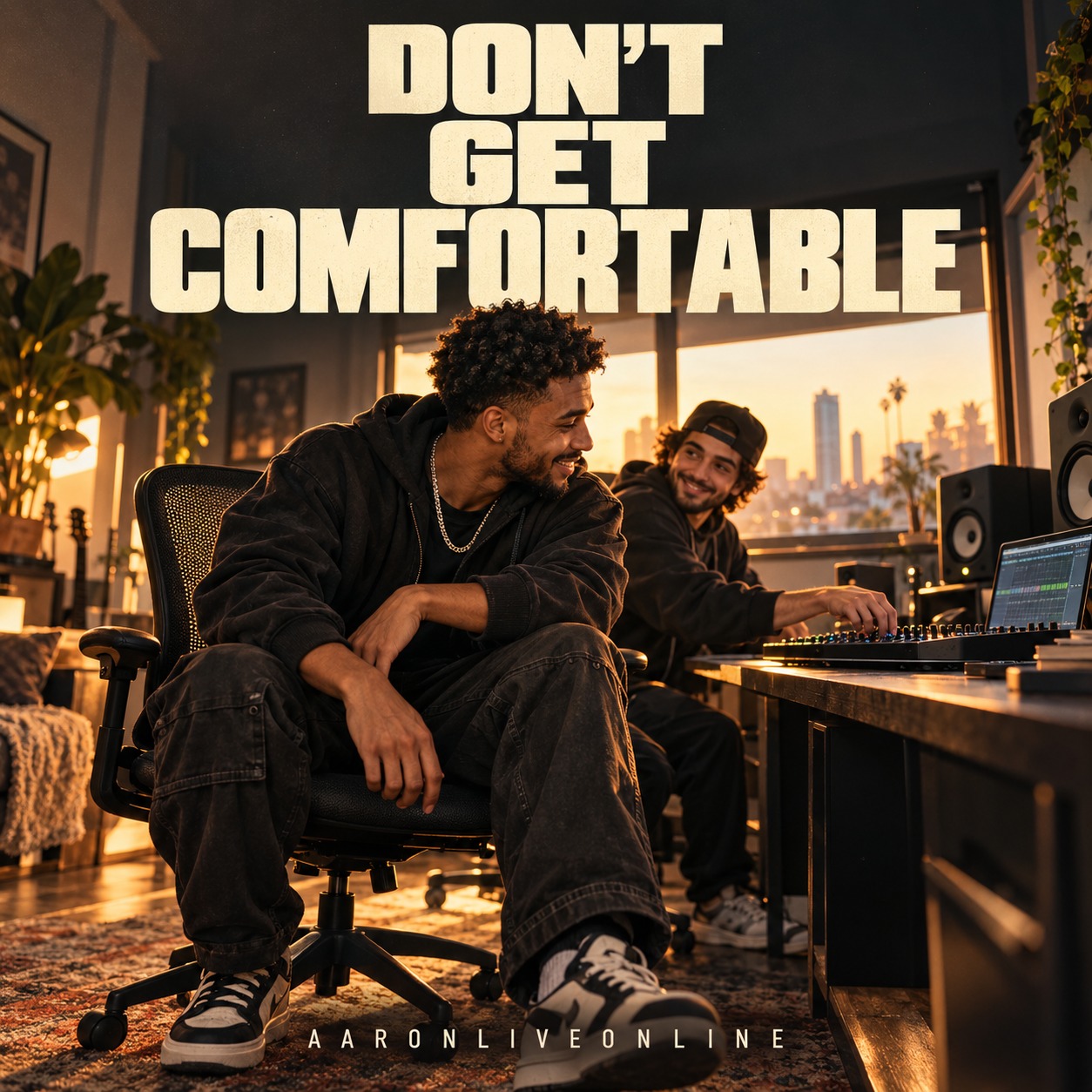 Don’t Get Comfortable. artwork