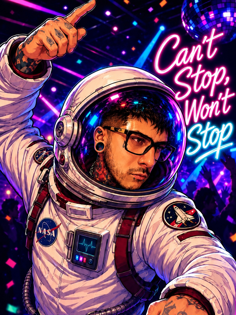 Can't Stop, Won't Stop artwork