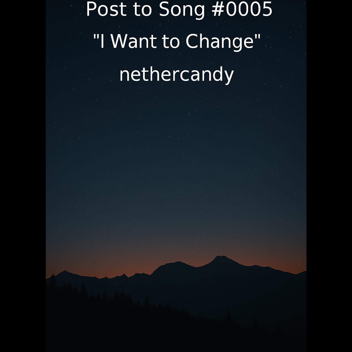 I Want To Change artwork