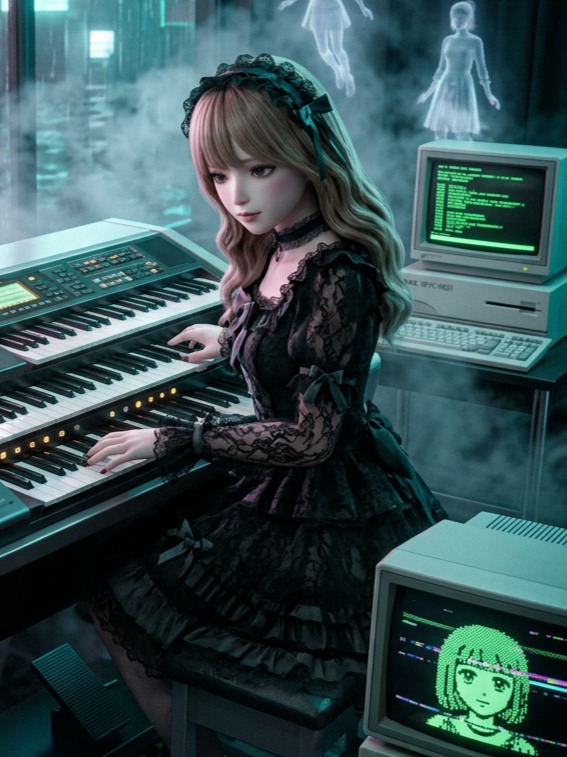 Ai ゴスロリ・エレクトーン奏者 1089CP artwork