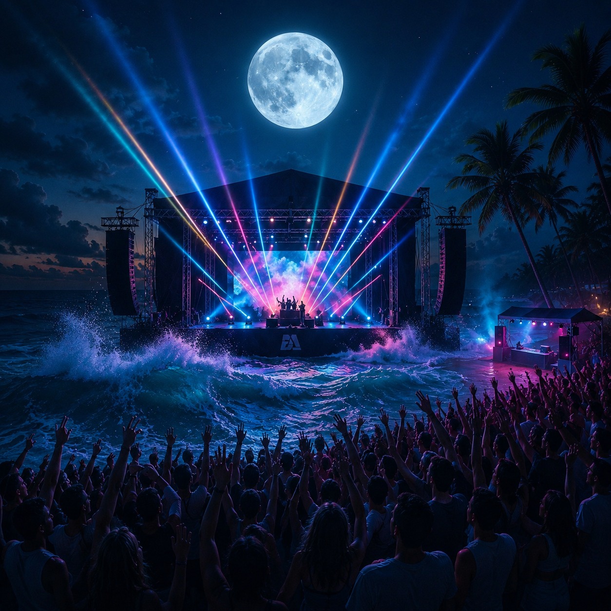 "Rave in the Waves" artwork