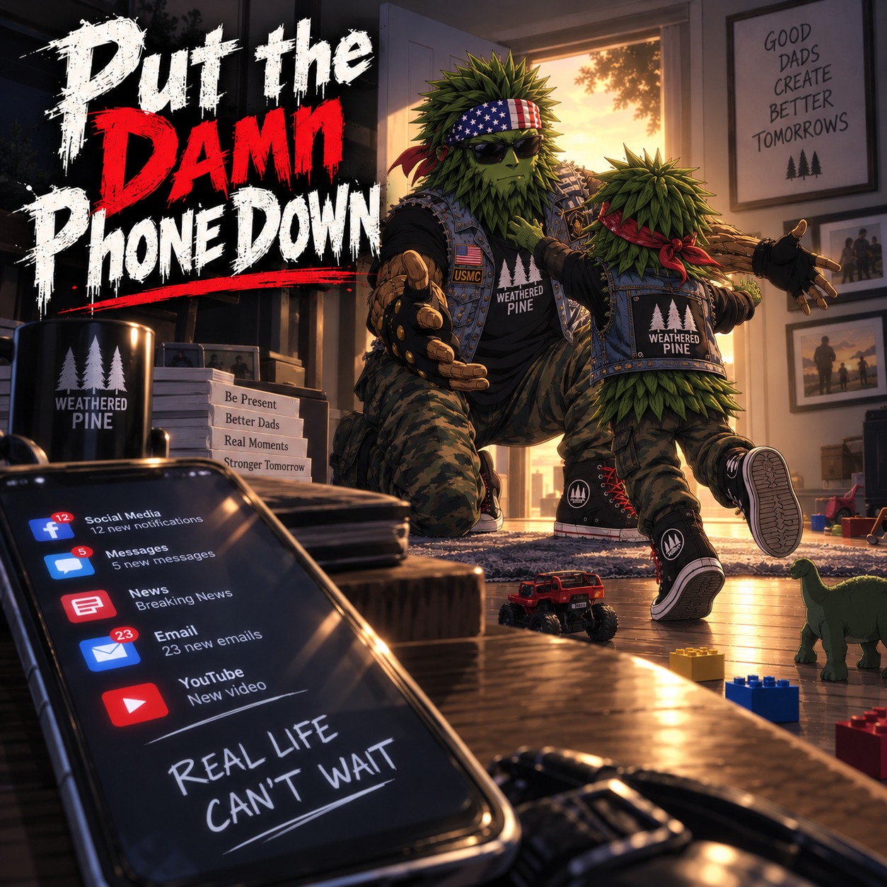 Put the Damn Phone Down artwork