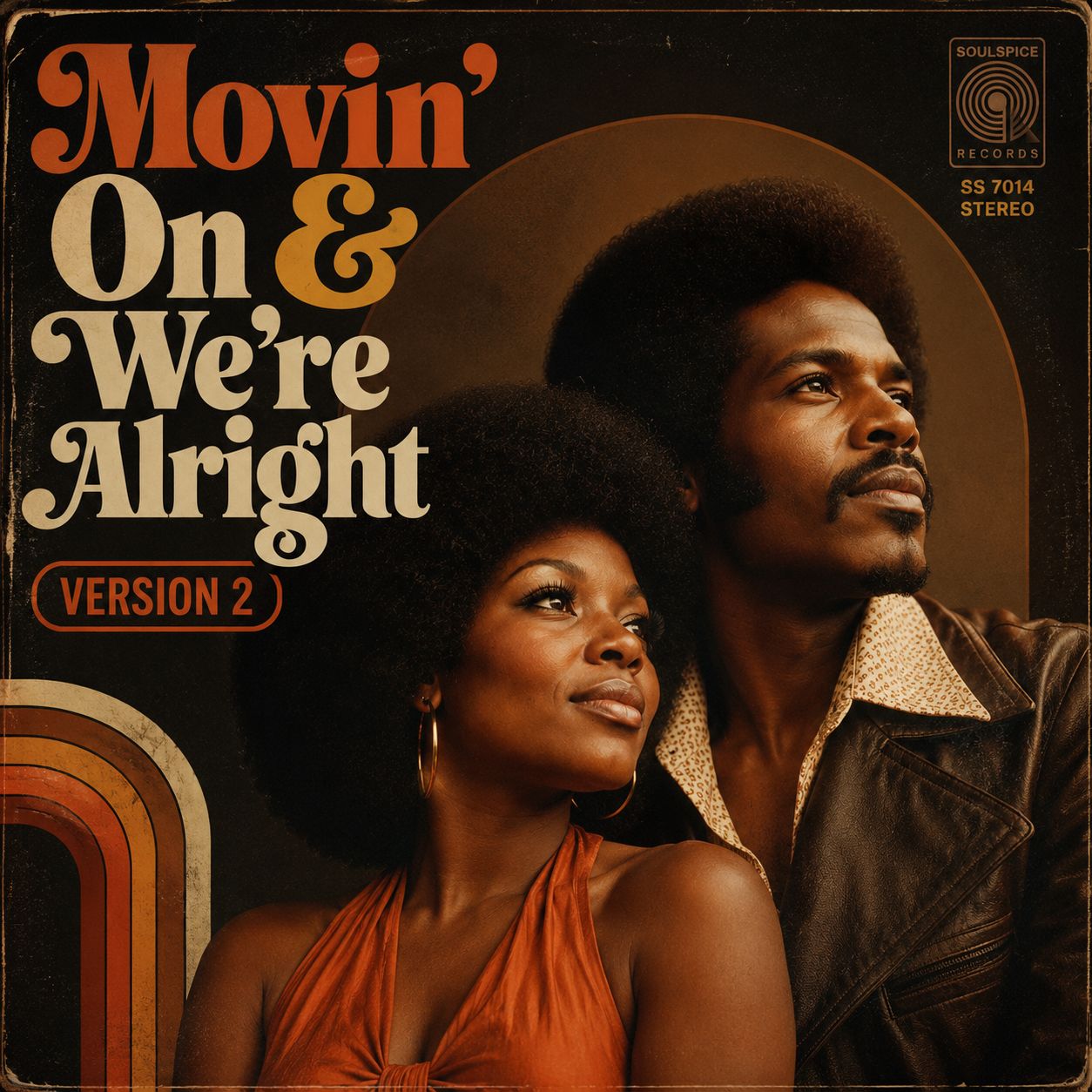 We're Movin' On & We're Alright (V2) artwork