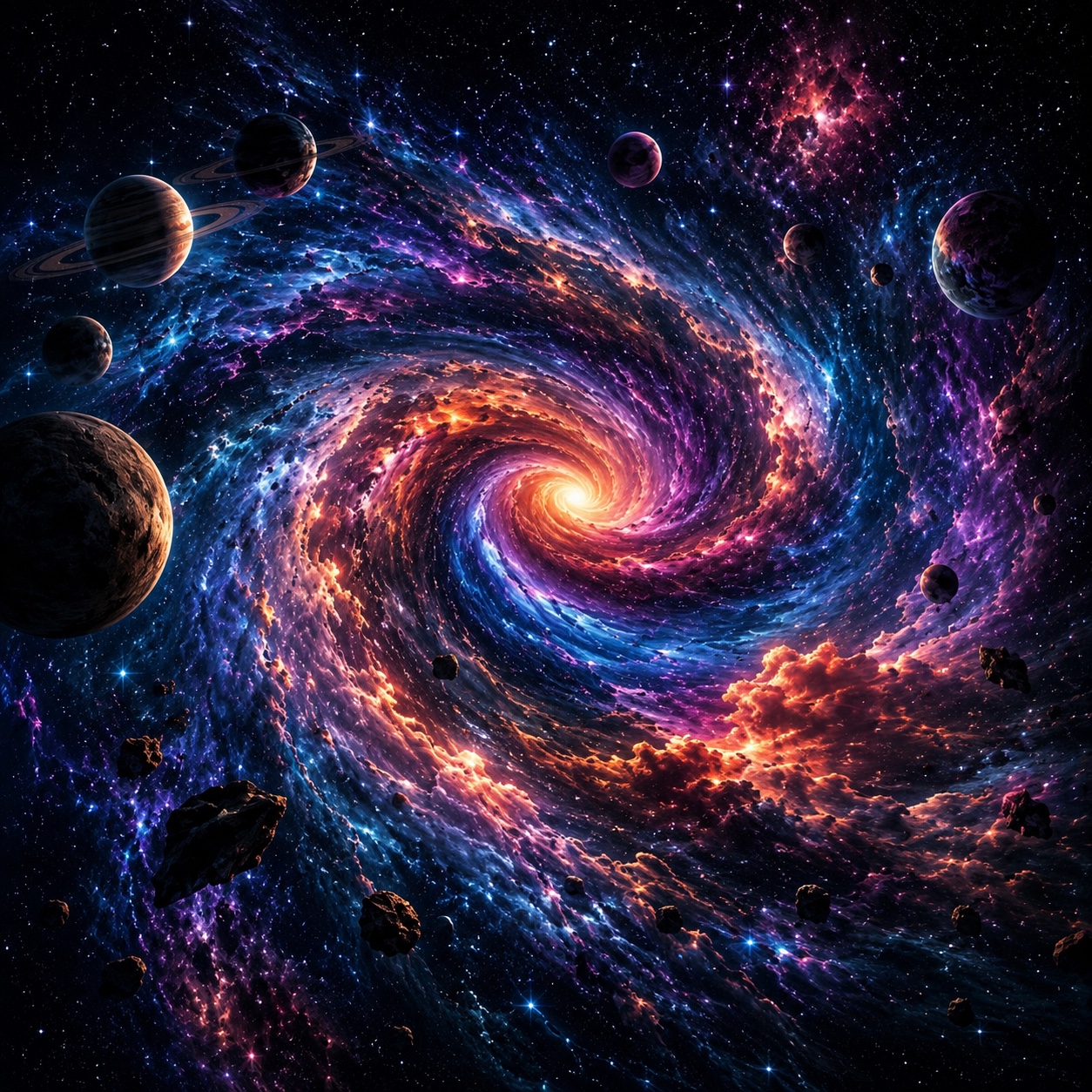 Whirlpool in Space artwork