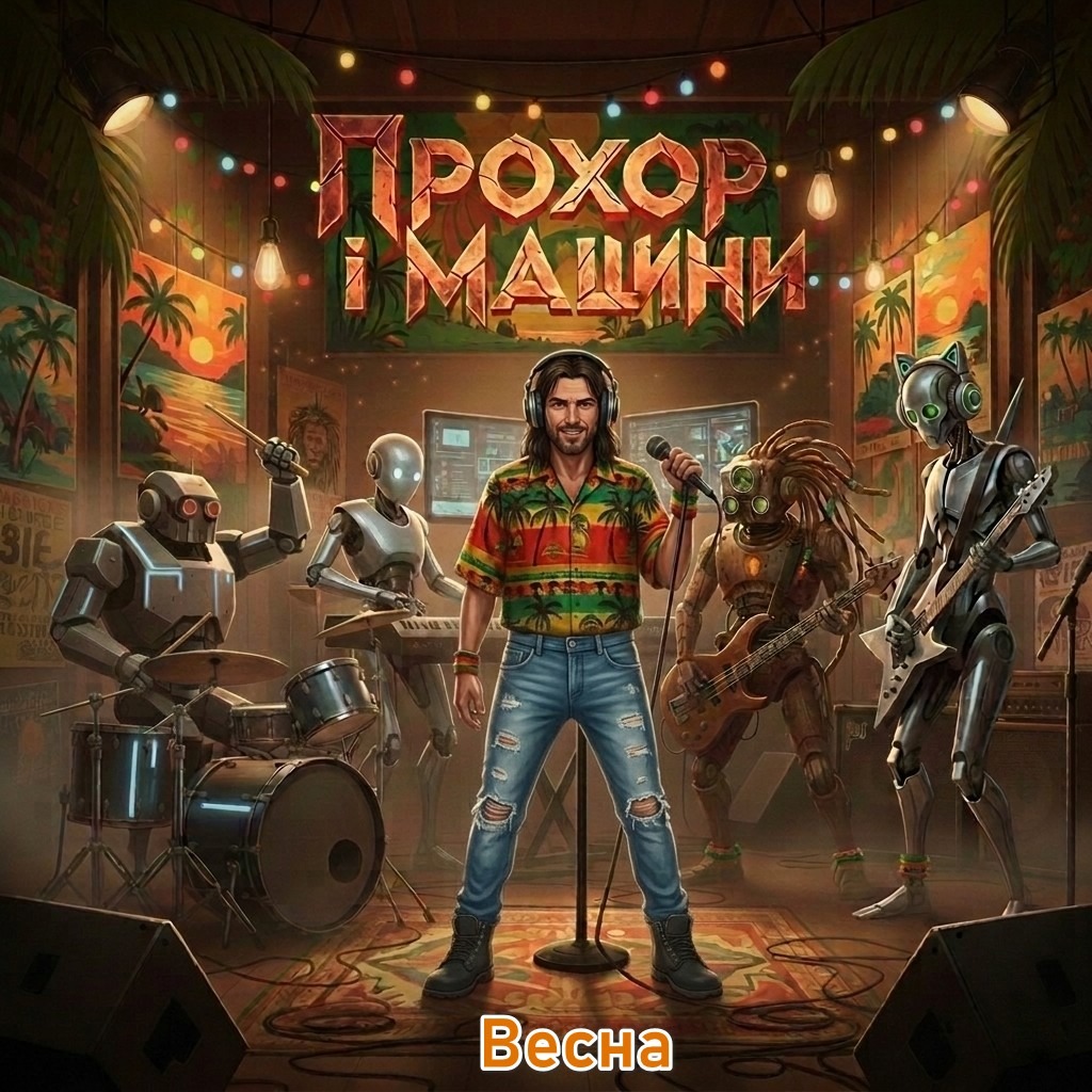 Весна. Прохор і машини + artwork