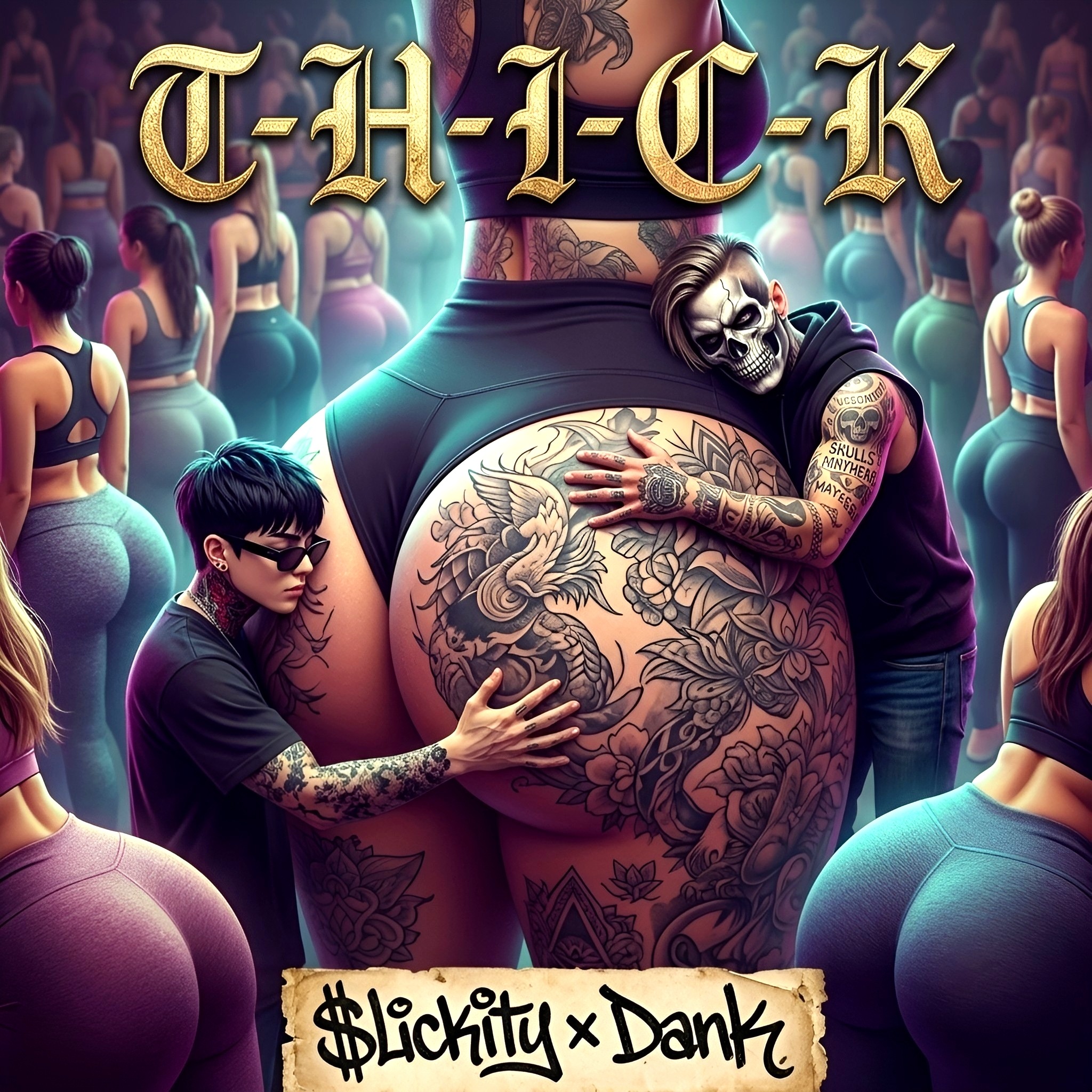 T-H-I-C-K ($lickity × Dank) artwork