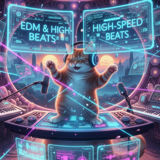 Image for O.Cat86 - EDM & High-Speed Beats