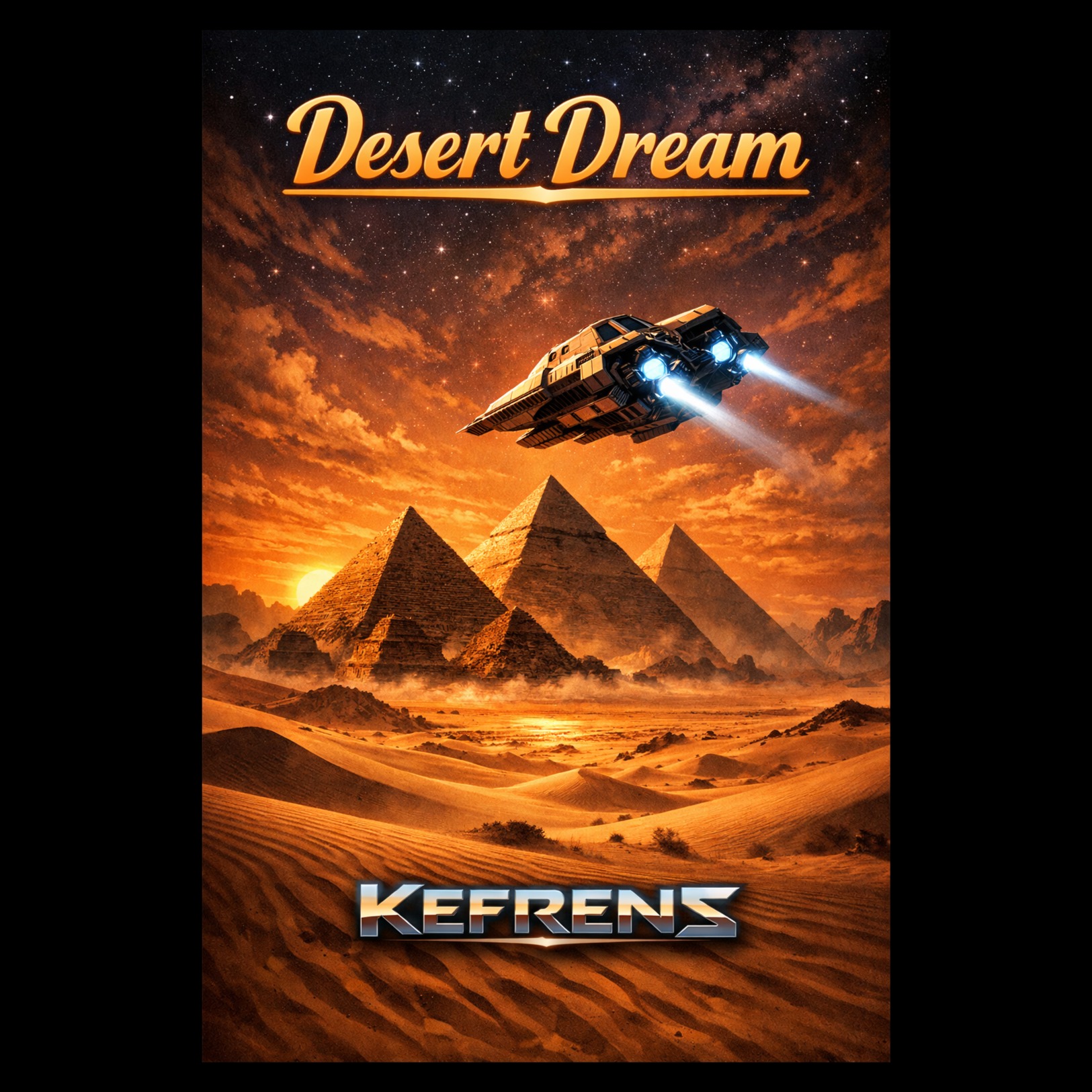 Desert Dream (Amiga demo music cover) artwork