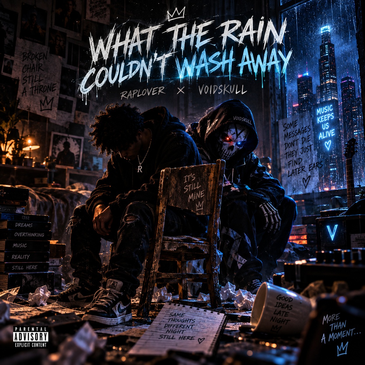 WHAT THE RAIN COULDN'T WASH AWAY // Raplover × VoidSkull artwork