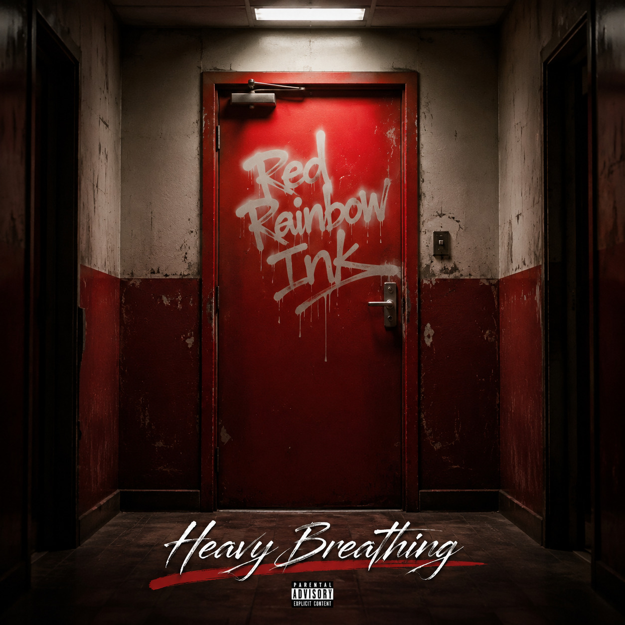 Red Rainbow Ink - Heavy Breathing artwork