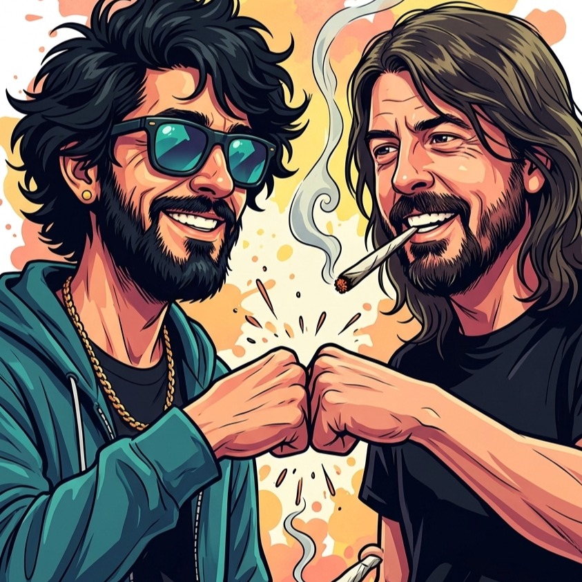 I'm a Foo Fighter artwork