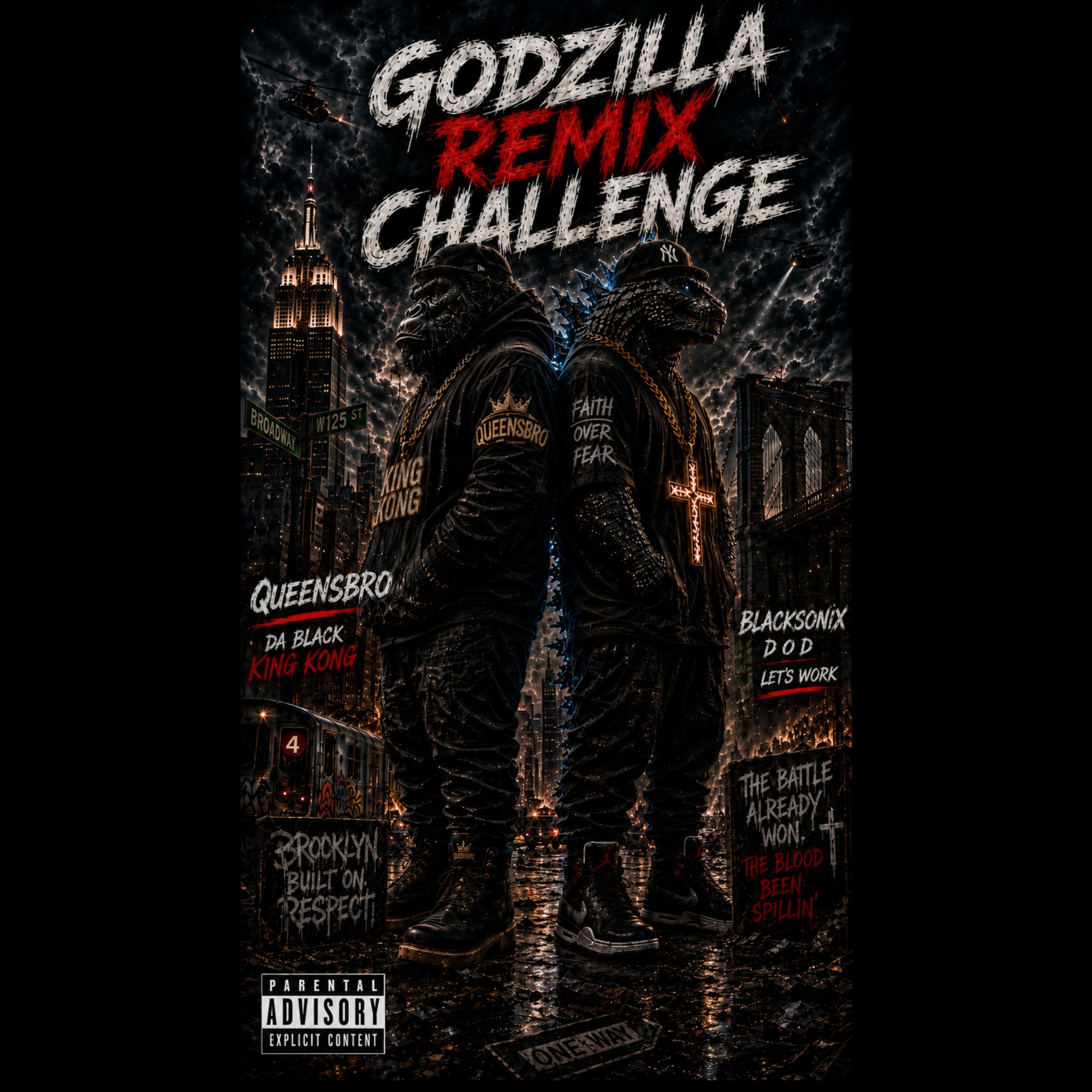 🦖🔥 Godzilla Kaiju Bars (REMIX CHALLENGE) artwork