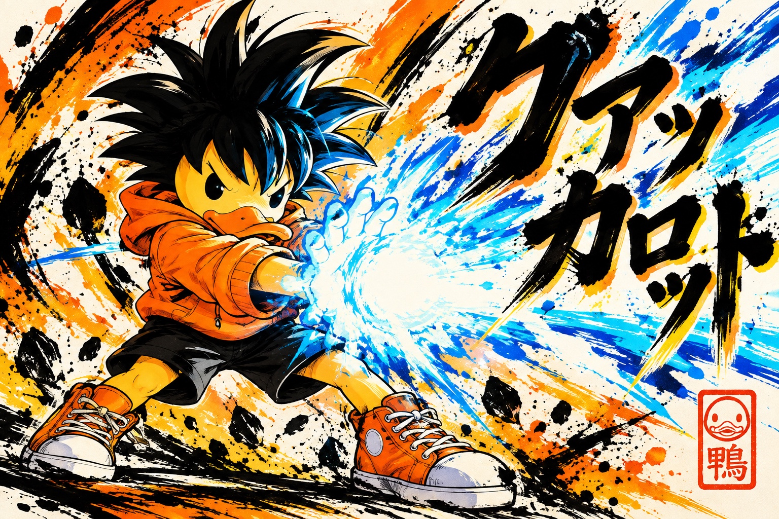 Quack attack artwork