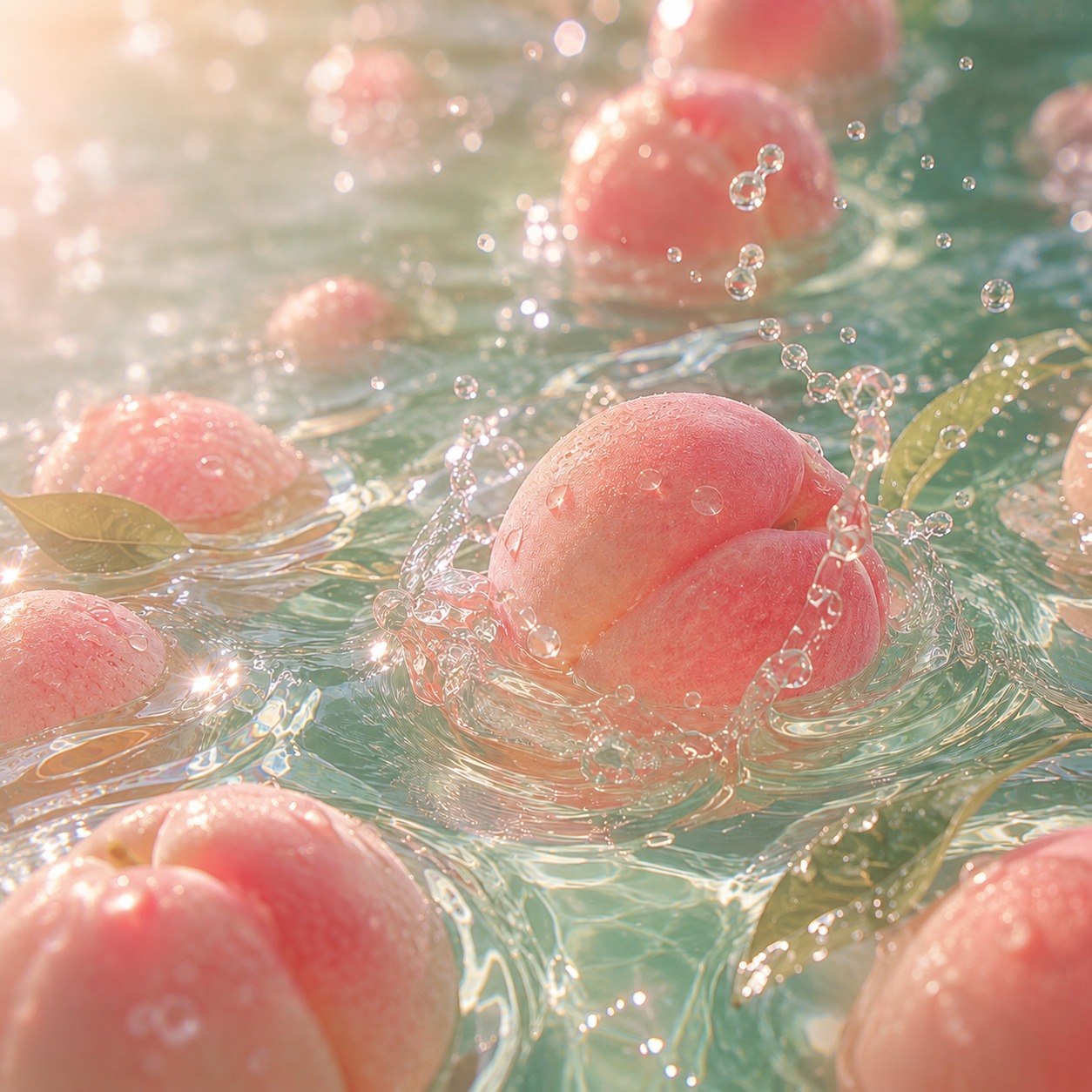 Peach Shower artwork