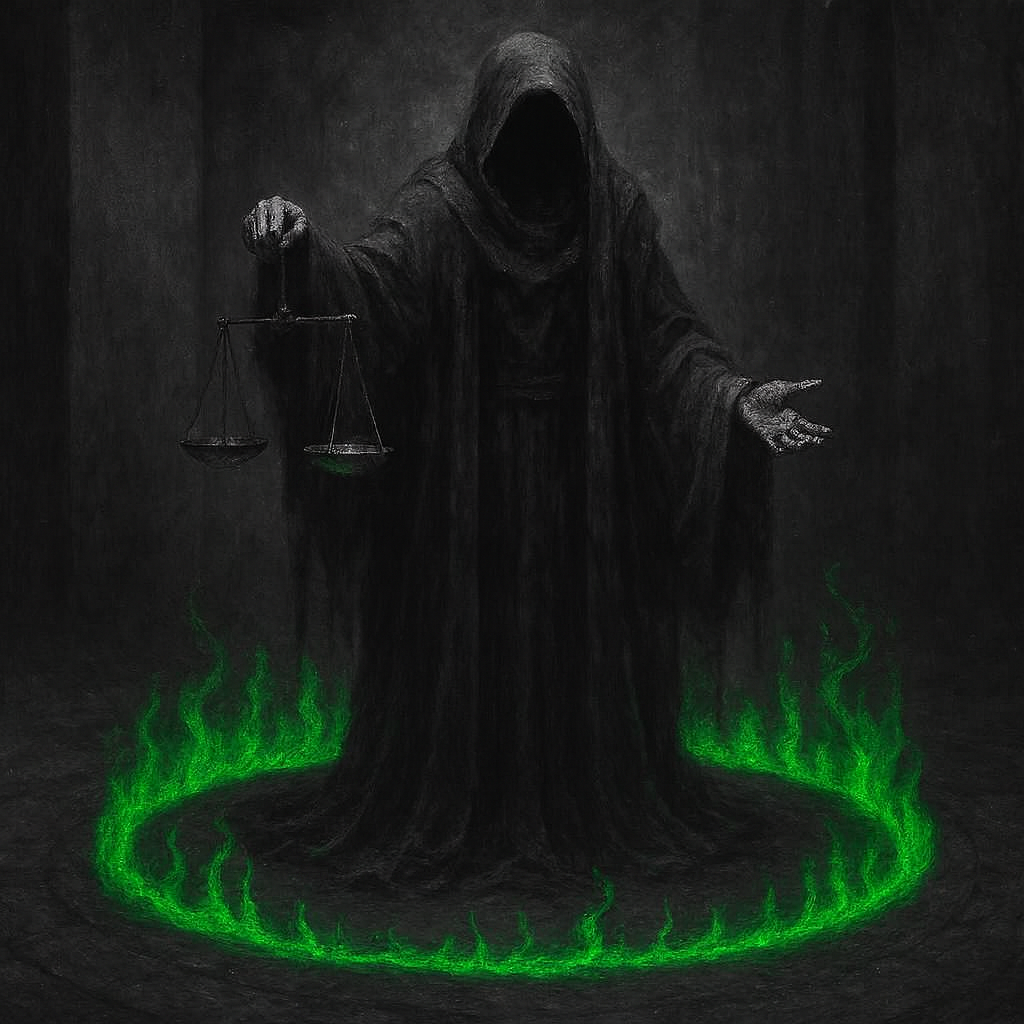 THE ARBITER OF CONSEQUENCE (alternate version) artwork